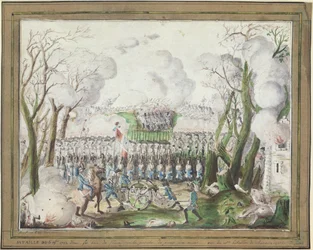 La batalla de Jemmapes, 6 de noviembre de 1792